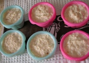 Suflê de peixe para crianças