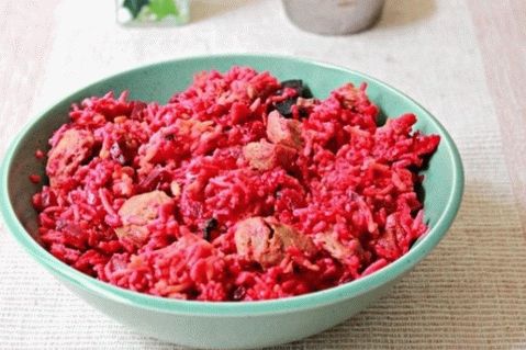 Arroz Basmati de beterraba