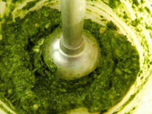 Arroz com Amendoim e Pesto