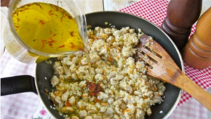 Risoto de frango
