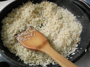 Risoto de salmão