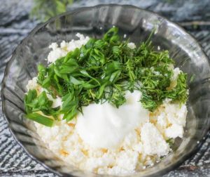 Rolos de pepino