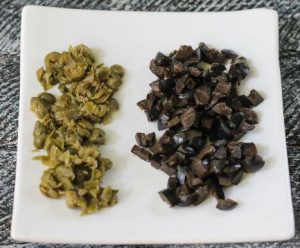 Rolos de pepino