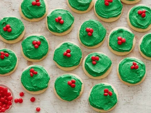 Foto biscoitos de Natal com glacê