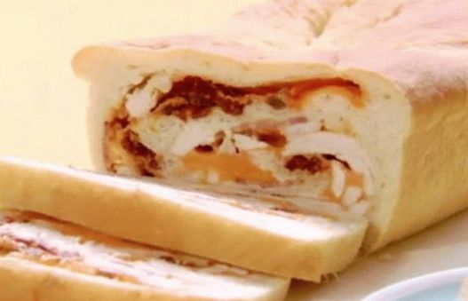 Photo Roulade com frango e queijo