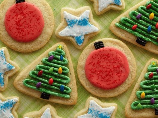 Foto biscoitos de açúcar com glacê