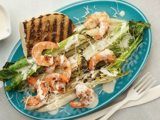 Salada grelhada com foto