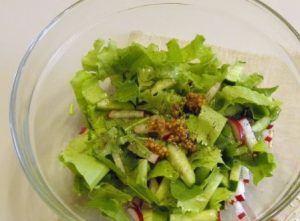 Salada de dente de leão