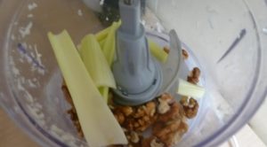 Salada de rabanete e nozes