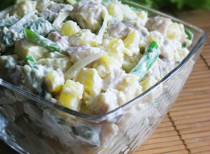 Salada Dinamarquesa de Arenque