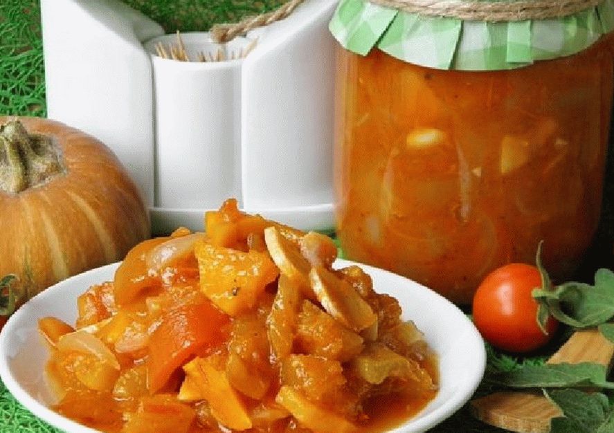 Salada de abóbora para o inverno