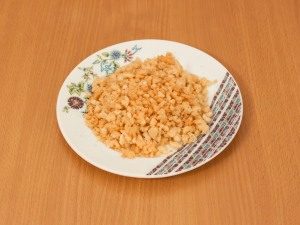 Salada de Frango com Batata Frita