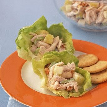 Foto salada com melão e ervas