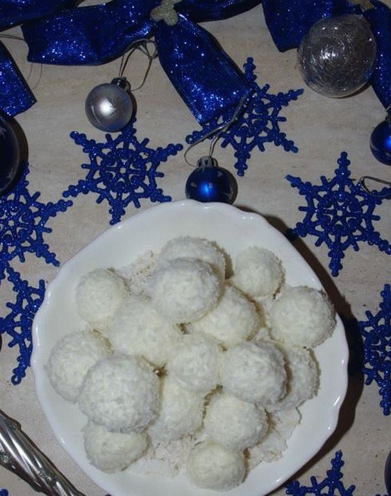 Salada "Bolas de neve"