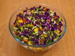 Salada de vitaminas