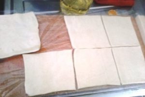 Samsa de massa folhada
