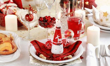 adorável 26 enfeites de mesa de natal
