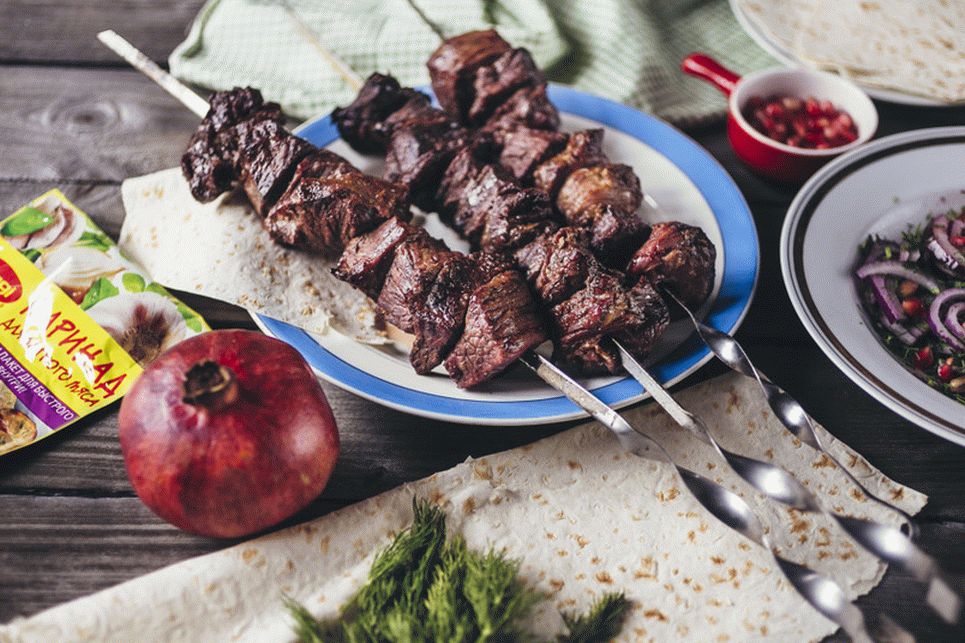 Espetos de carne