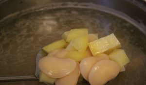 Sopa de repolho com feijão