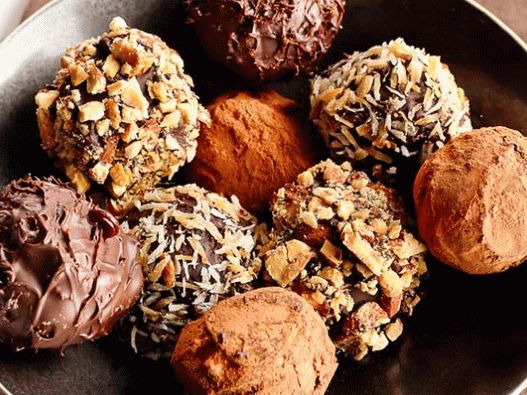 Trufas de chocolate