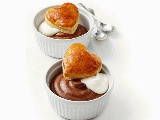Mousse de chocolate com