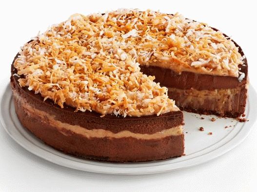Cheesecake de chocolate alemão