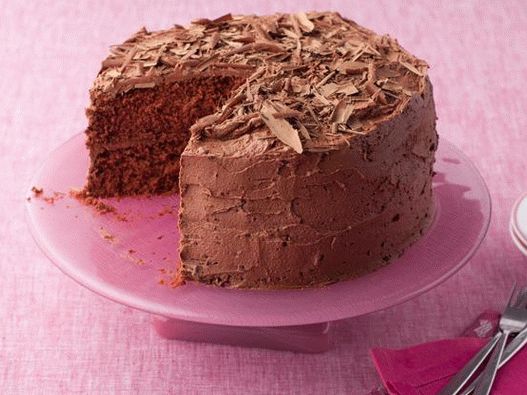 Bolo de chocolate luxuoso
