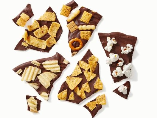 Foto Bombons de chocolate com chuviscos