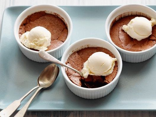 Photo Chocolate fondant de cacau