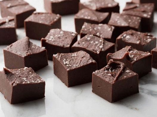 Foto de chocolate com íris de canela