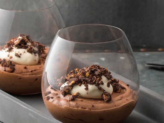 Foto Mousse de Chocolate em casa