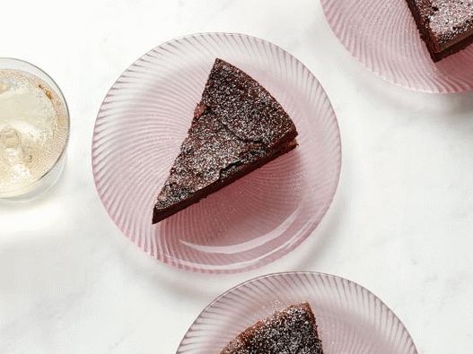 Foto do Bolo de Chocolate Flourless de Julia Child
