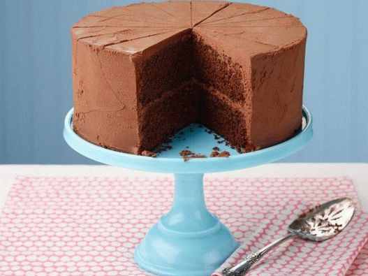 Foto Bolo de chocolate com maionese