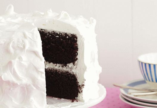 Foto Bolo de Chocolate Marshmallow