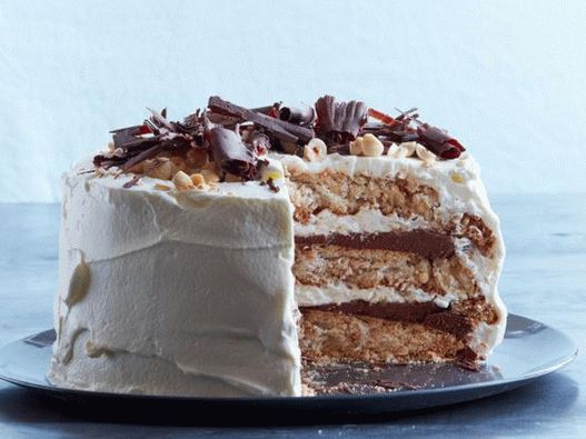 Foto bolo de chocolate-porca Dacoise