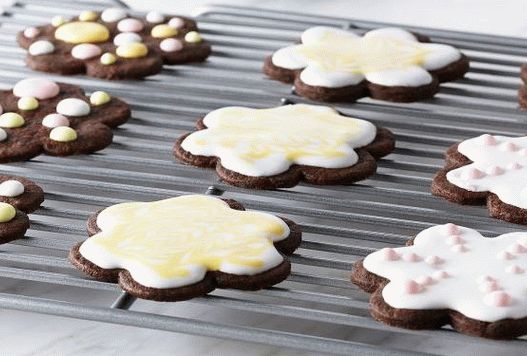 Biscoitos de chocolate com foto
