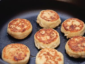 Cheesecakes com sêmola