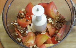 Adjika alimentos crus