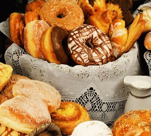 Foto de pão doce tradicional para o México