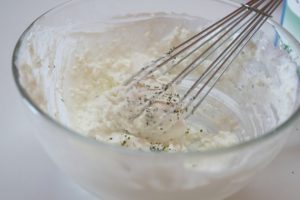 Molho de cream cheese com creme de leite - 0