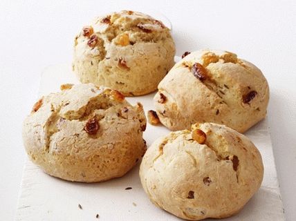 Foto Pão de refrigerante com passas