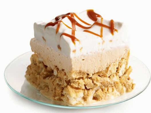 Foto sal e doces com creme dolce de leche