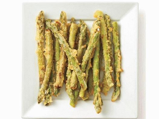 Foto espargos tempura