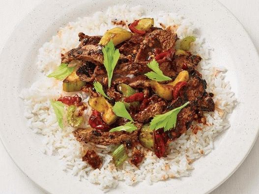 Foto de Sichuan Beef Stir Fry