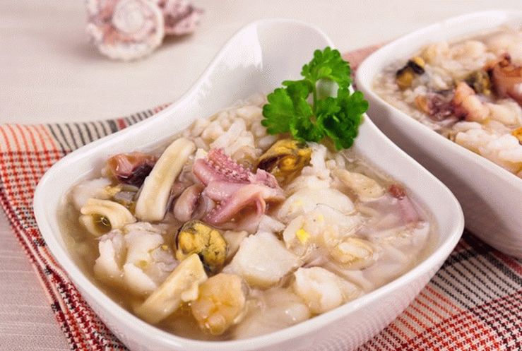 Sopa de frutos do mar