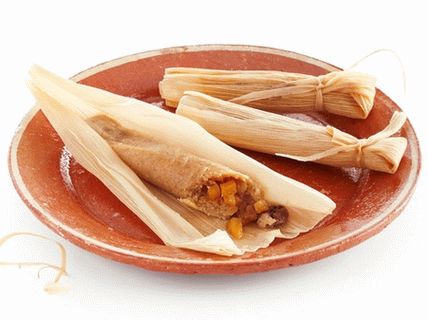 Foto de Tamale com abacaxi e nozes