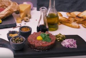 Tártaro de carne
