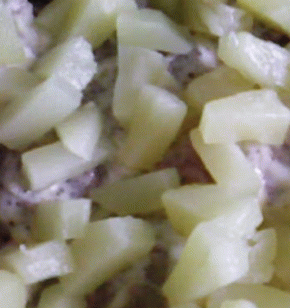 Vitela com abacaxi
