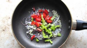 Salada quente de cuscuz