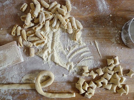 Photo Dough for homemade italian pasta